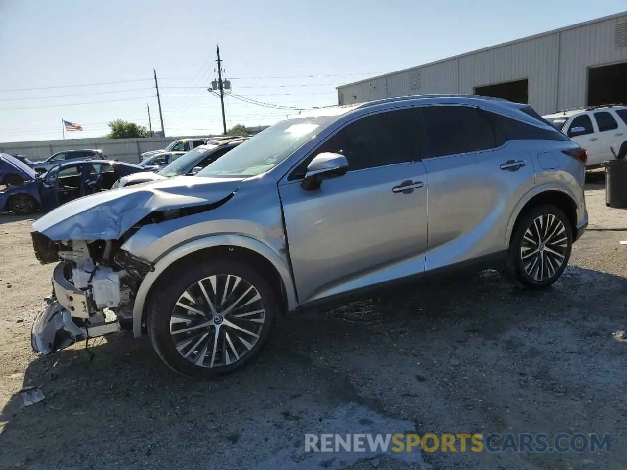 1 Photograph of a damaged car 2T2BAMBA8RC031370 LEXUS RX350 2024