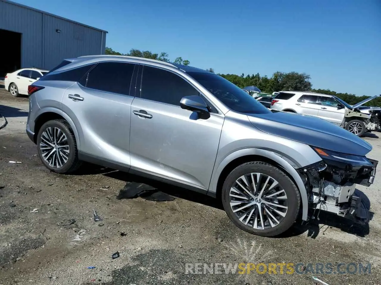 4 Photograph of a damaged car 2T2BAMBA8RC031370 LEXUS RX350 2024