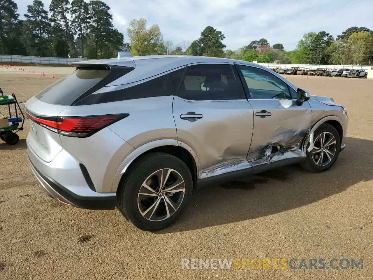 3 Photograph of a damaged car 2T2BAMBAXRC026896 LEXUS RX350 2024