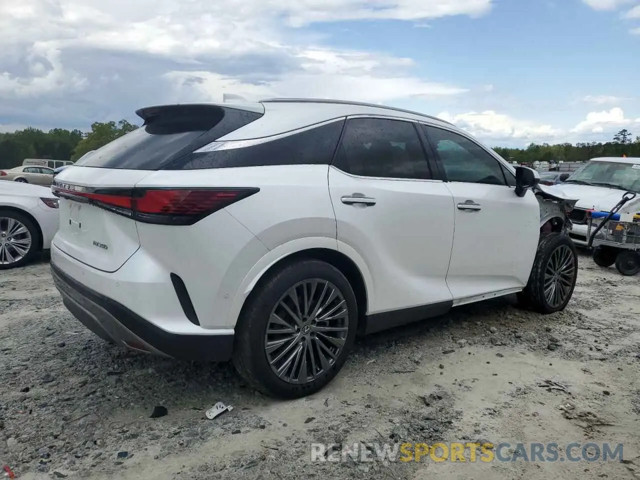 3 Photograph of a damaged car 2T2BAMBAXRC039079 LEXUS RX350 2024