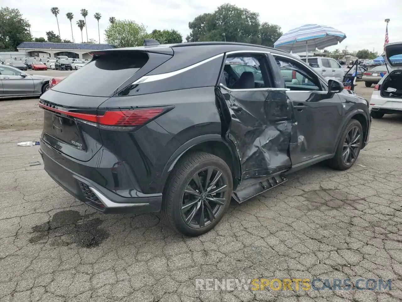 3 Photograph of a damaged car 2T2BAMCA1RC040460 LEXUS RX350 2024