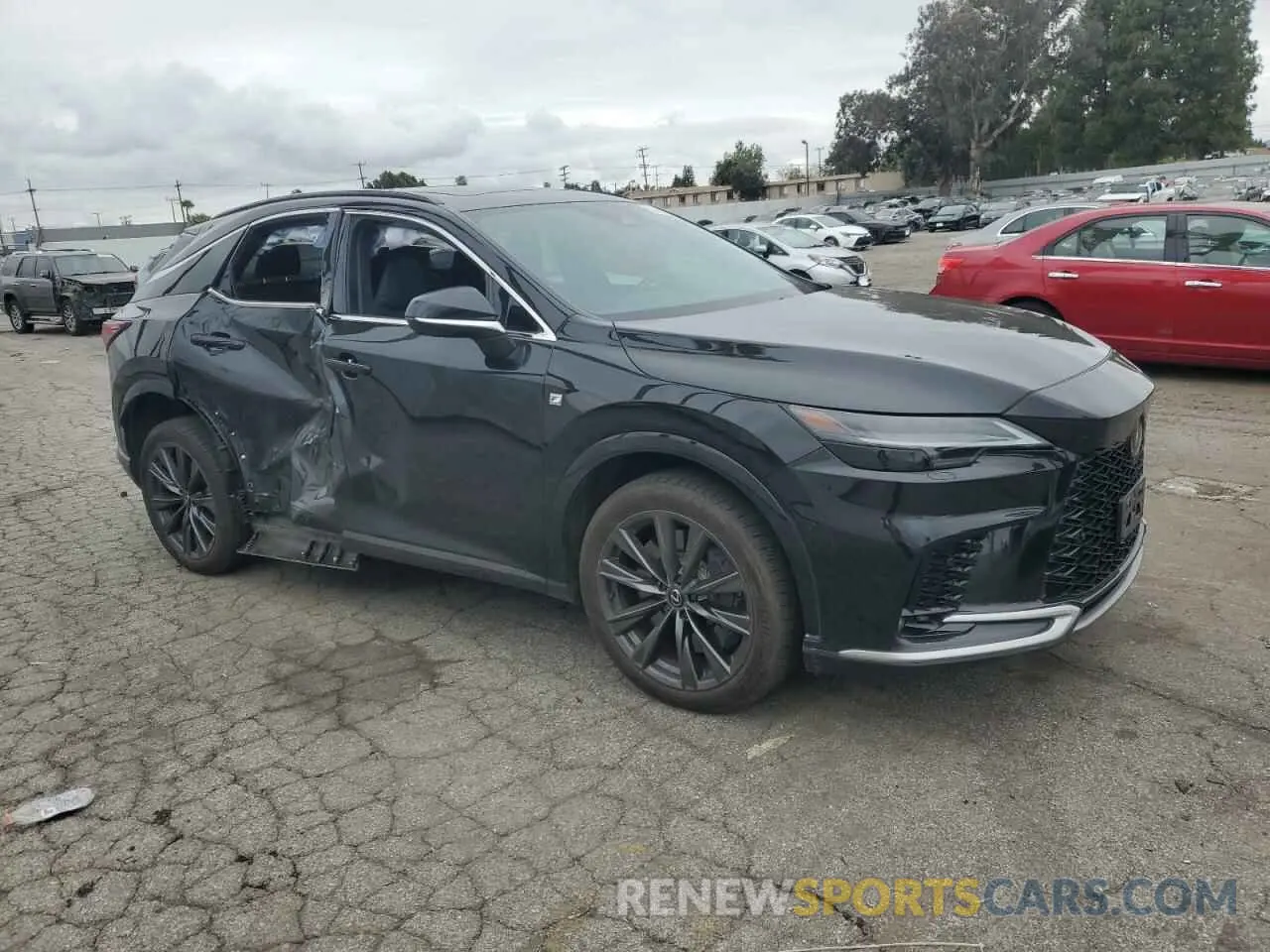4 Photograph of a damaged car 2T2BAMCA1RC040460 LEXUS RX350 2024