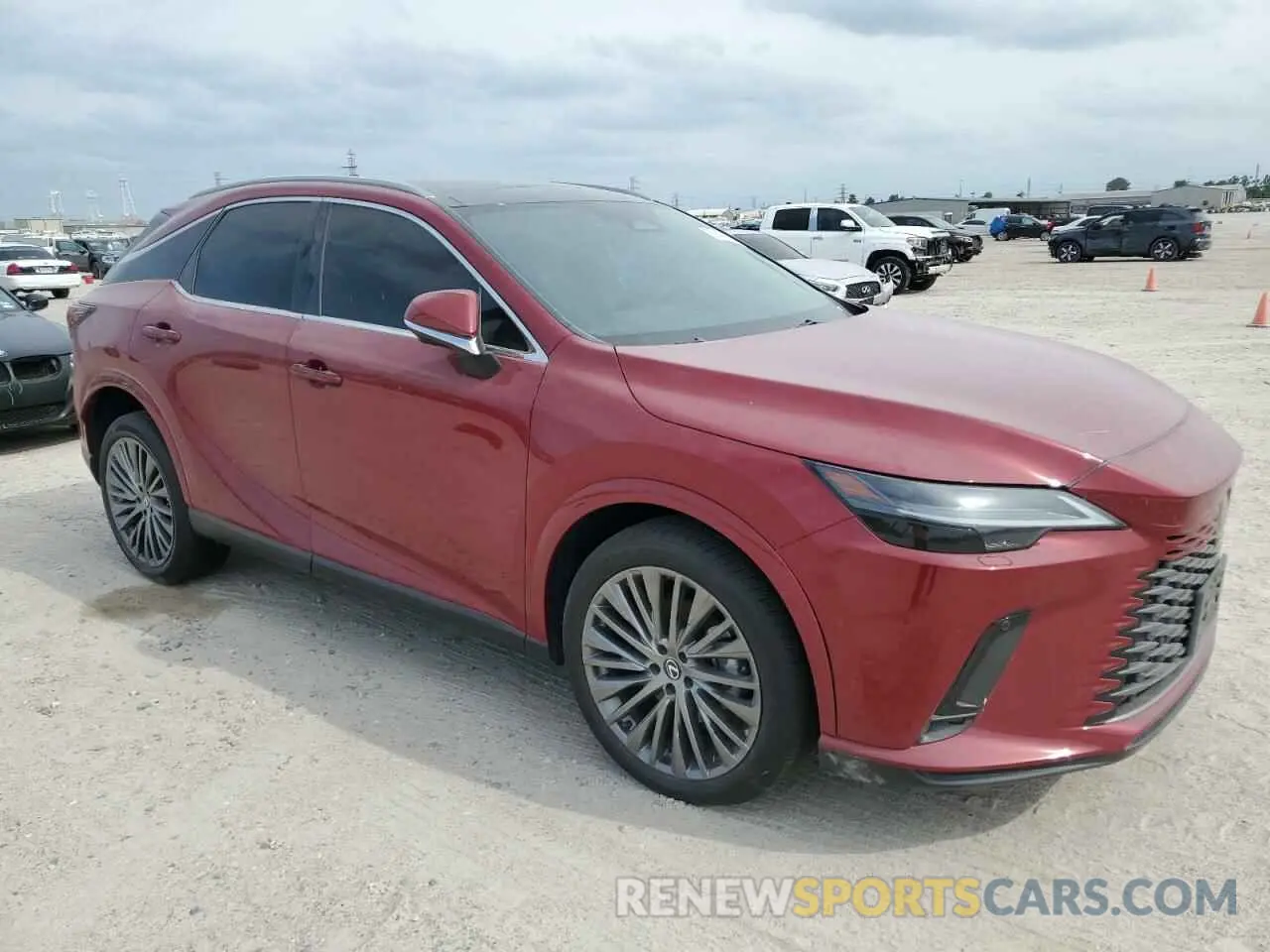 4 Photograph of a damaged car 2T2BAMCA1RC063477 LEXUS RX350 2024