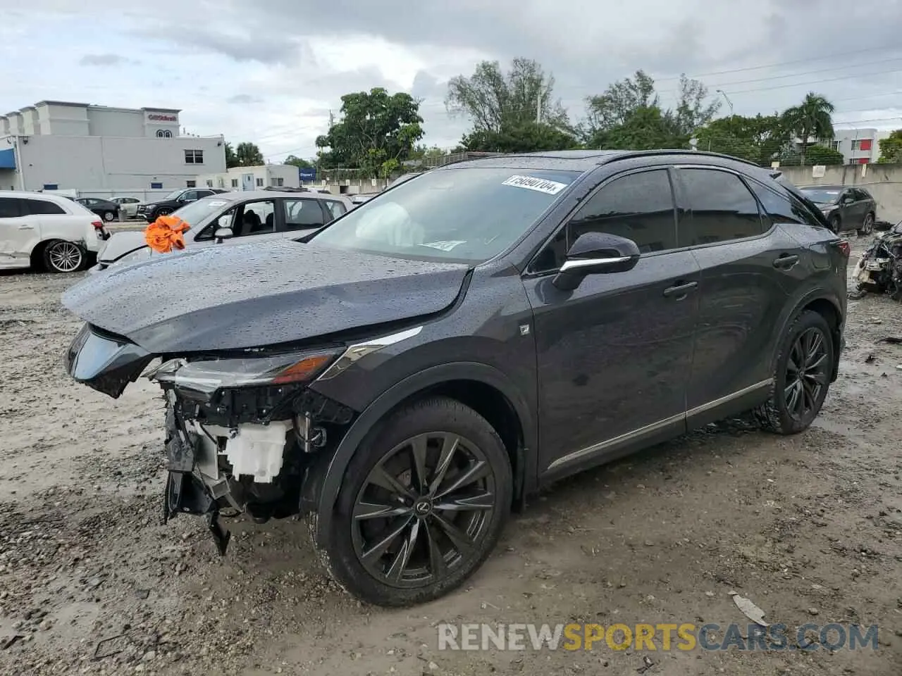 1 Фотография поврежденного автомобиля 2T2BAMCA4RC045510 LEXUS RX350 2024
