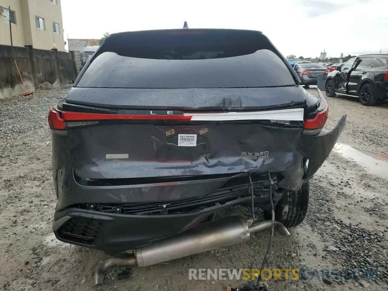 6 Фотография поврежденного автомобиля 2T2BAMCA4RC045510 LEXUS RX350 2024