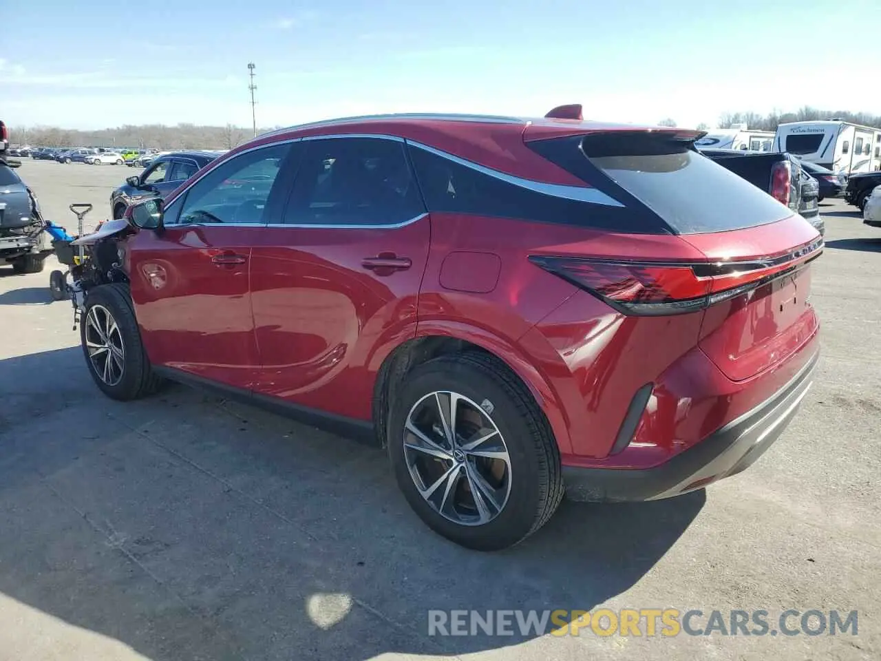 2 Фотография поврежденного автомобиля 2T2BAMCA5RC049971 LEXUS RX350 2024