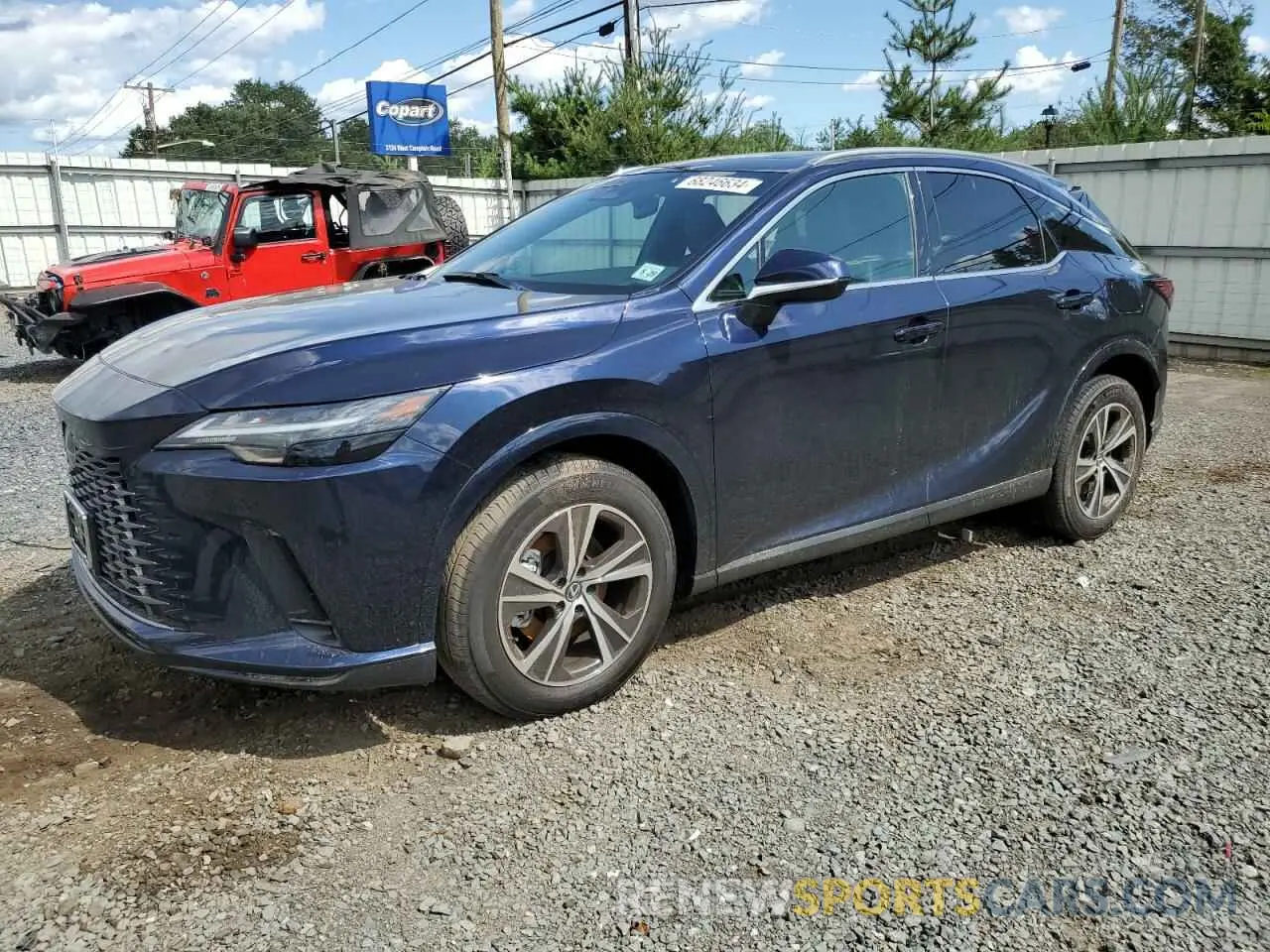 1 Photograph of a damaged car 2T2BAMCA5RC073431 LEXUS RX350 2024
