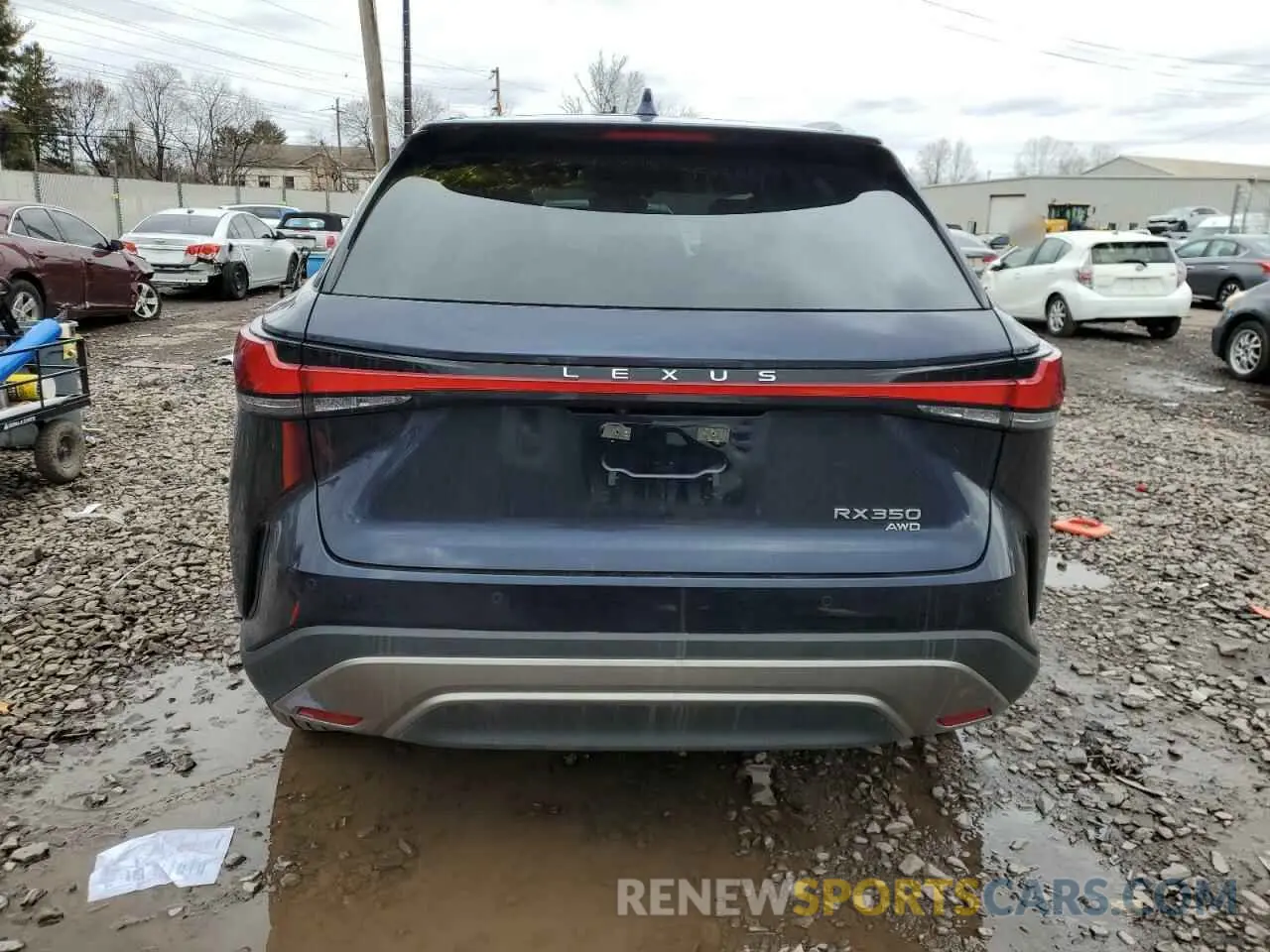 6 Фотография поврежденного автомобиля 2T2BAMCA5RC077740 LEXUS RX350 2024
