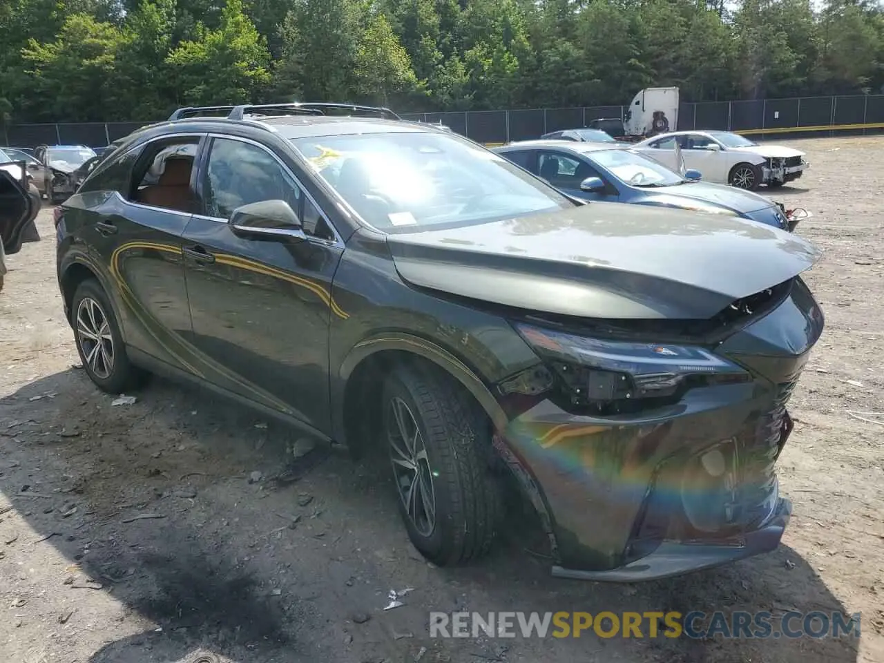 4 Photograph of a damaged car 2T2BAMCA6RC042656 LEXUS RX350 2024