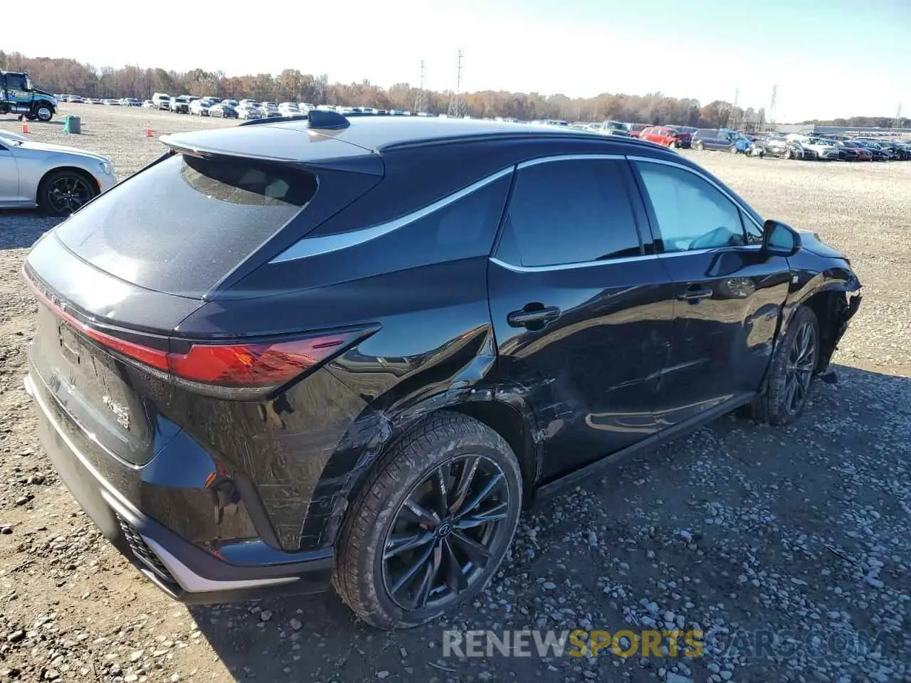 3 Photograph of a damaged car 2T2BAMCA6RC043855 LEXUS RX350 2024