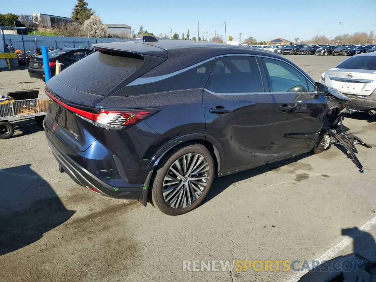 3 Photograph of a damaged car 2T2BAMCA6RC070070 LEXUS RX350 2024
