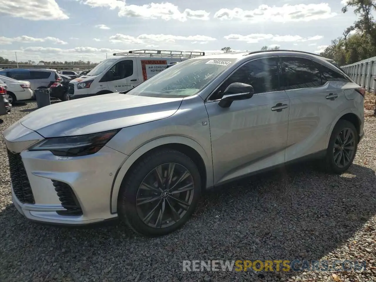 1 Photograph of a damaged car 2T2BAMCA9RC044059 LEXUS RX350 2024