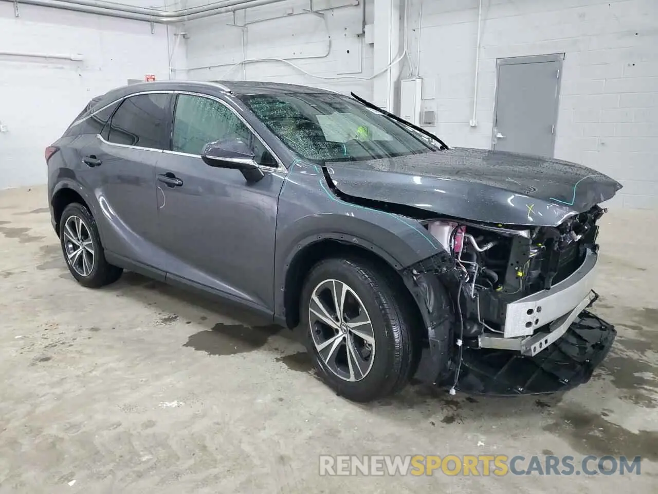 4 Фотография поврежденного автомобиля 2T2BAMCA0SC089705 LEXUS RX350 2025