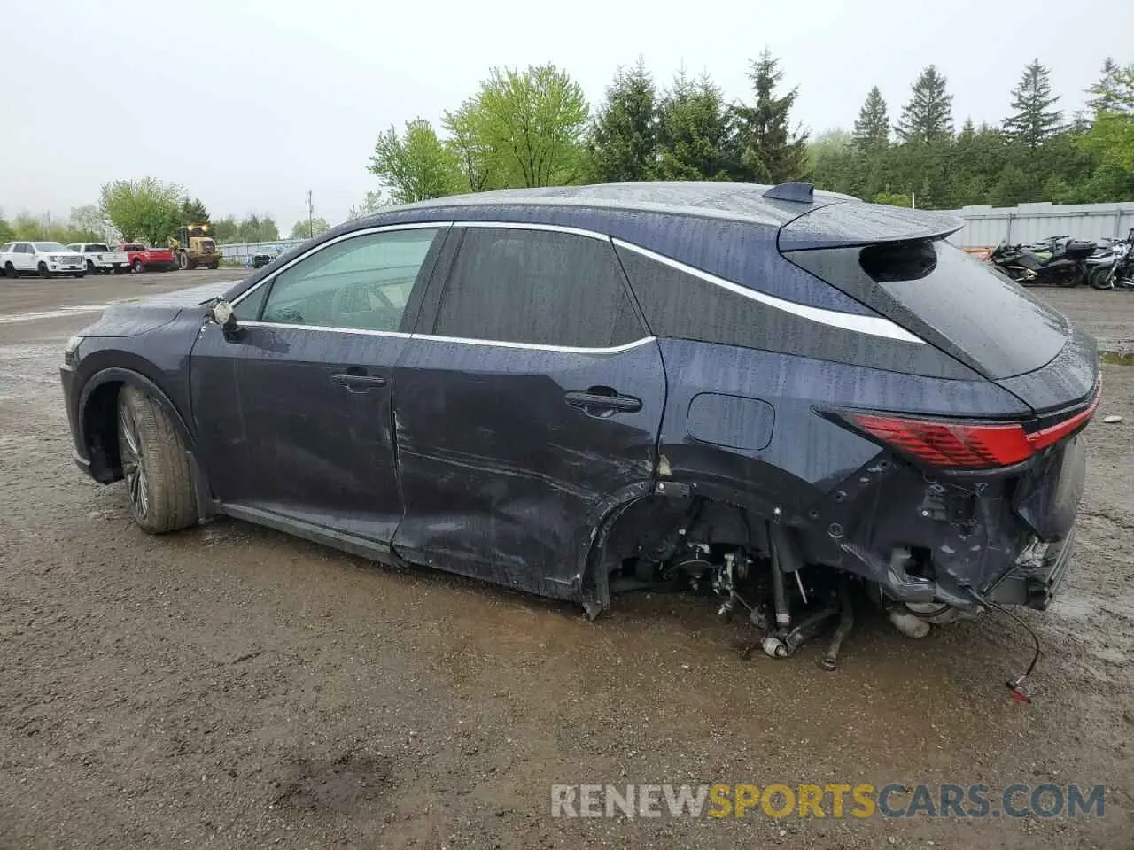 2 Фотография поврежденного автомобиля 2T2BAMCA6SC096321 LEXUS RX350 2025