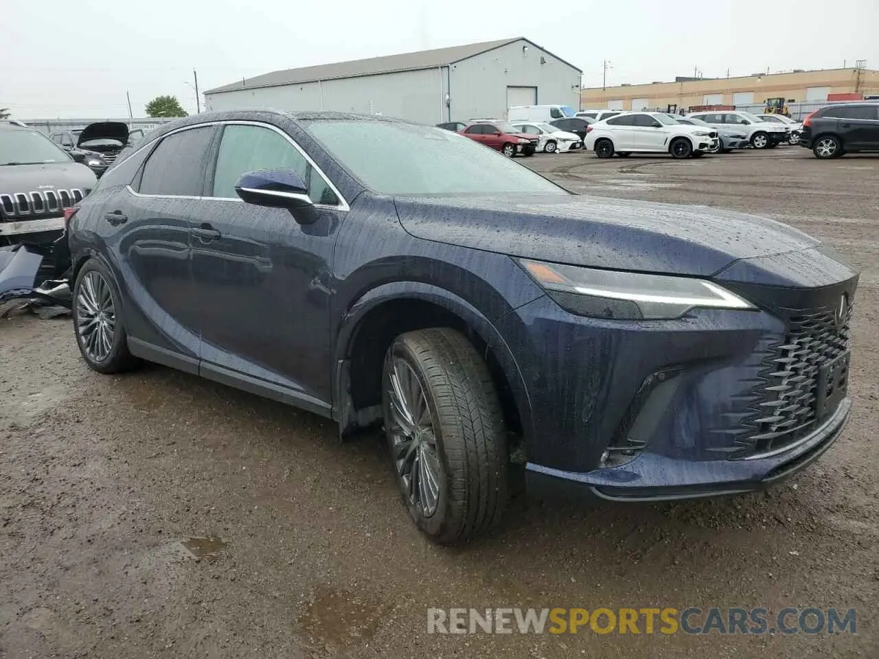 4 Фотография поврежденного автомобиля 2T2BAMCA6SC096321 LEXUS RX350 2025