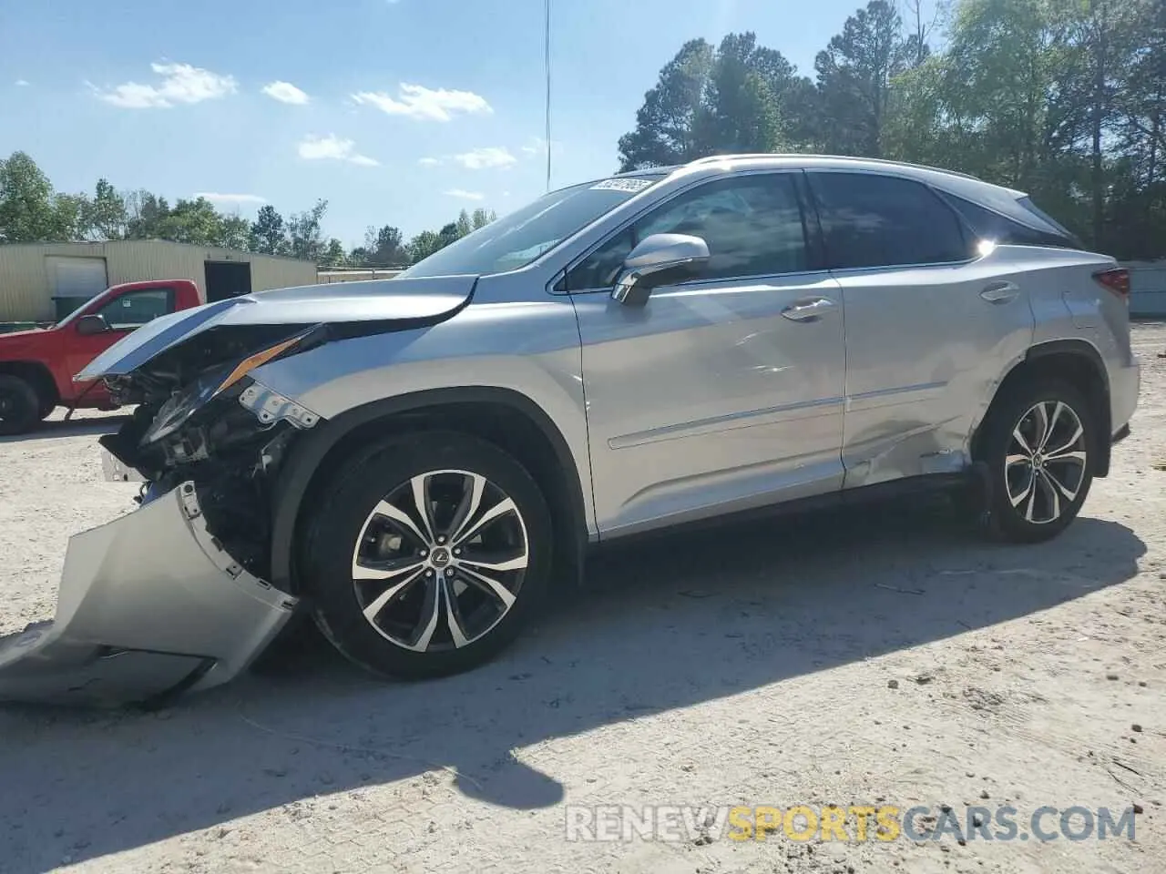 1 Photograph of a damaged car 2T2BGMCA3KC030470 LEXUS RX450 2019