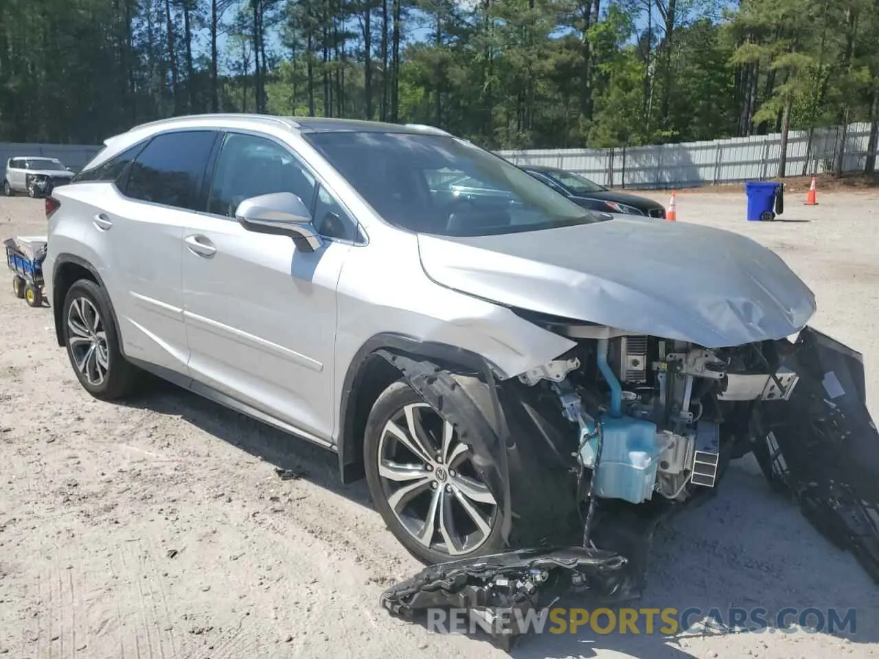 4 Photograph of a damaged car 2T2BGMCA3KC030470 LEXUS RX450 2019