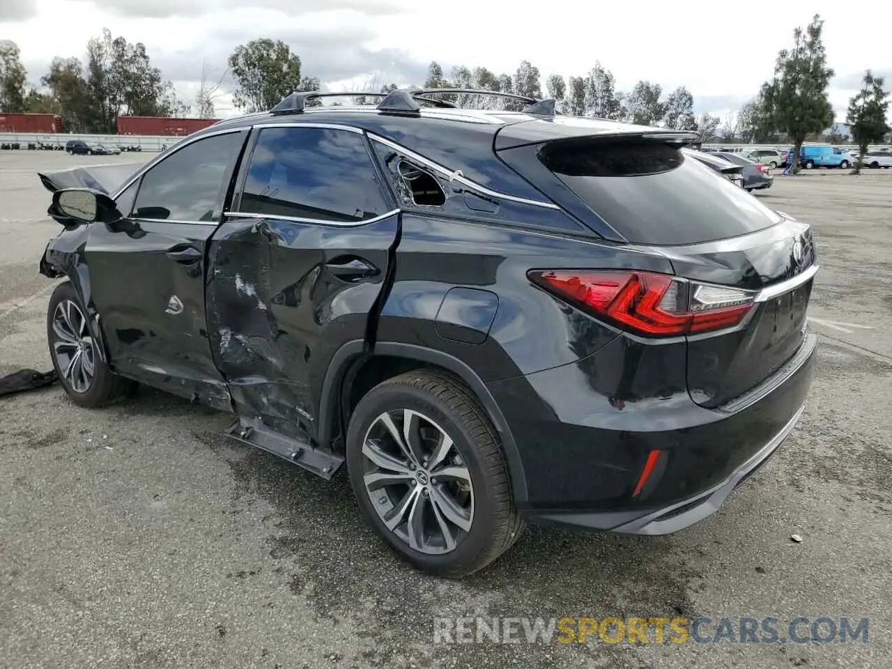 2 Photograph of a damaged car 2T2BGMCA4KC034950 LEXUS RX450 2019