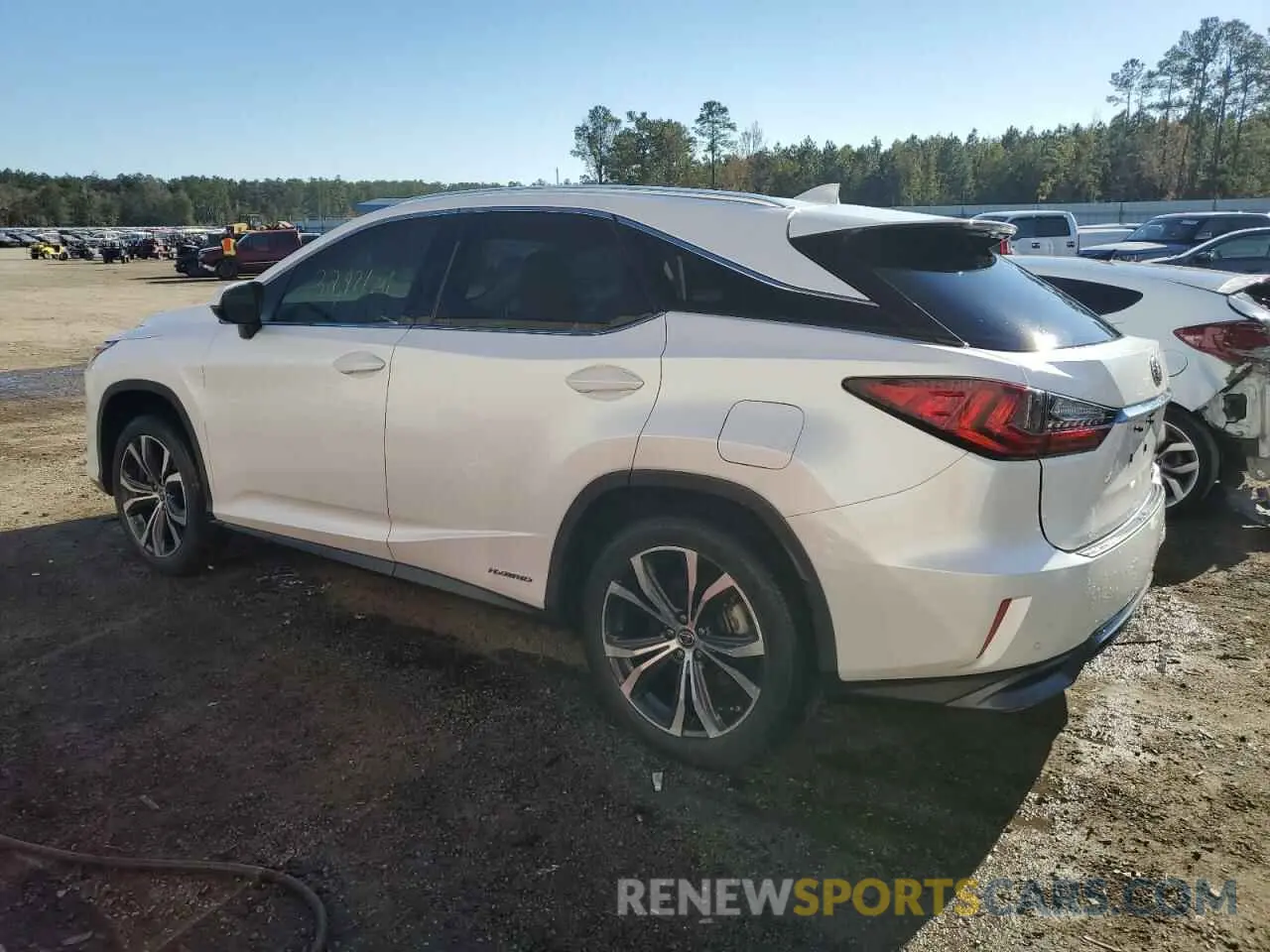 2 Фотография поврежденного автомобиля 2T2BGMCA5KC036528 LEXUS RX450 2019