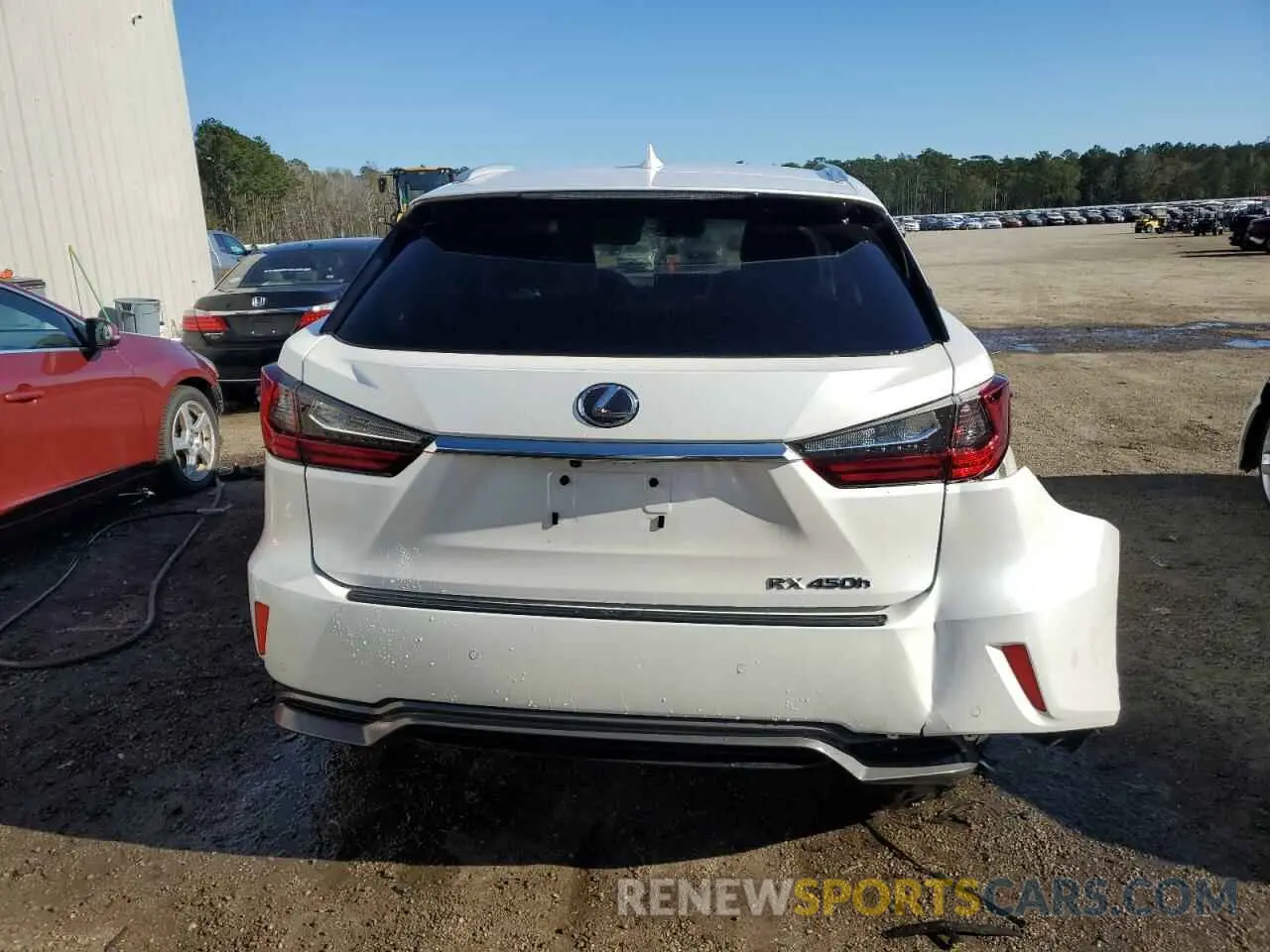 6 Фотография поврежденного автомобиля 2T2BGMCA5KC036528 LEXUS RX450 2019
