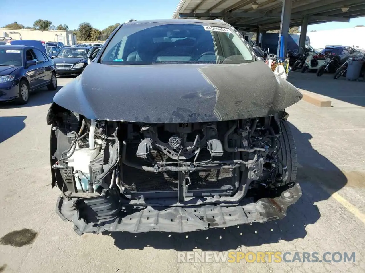 5 Photograph of a damaged car 2T2BGMCA6KC032553 LEXUS RX450 2019