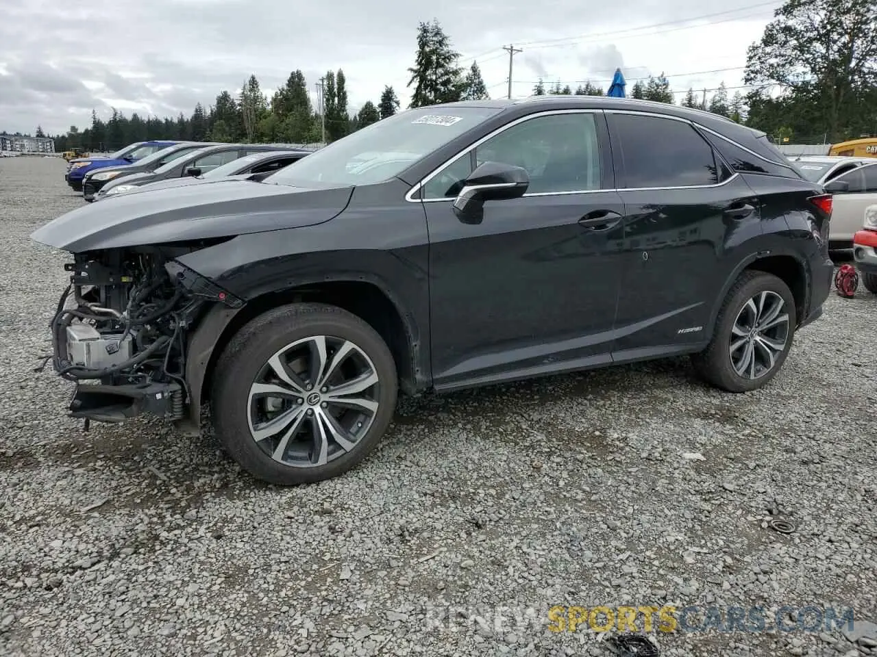 1 Фотография поврежденного автомобиля 2T2BGMCA6KC038109 LEXUS RX450 2019