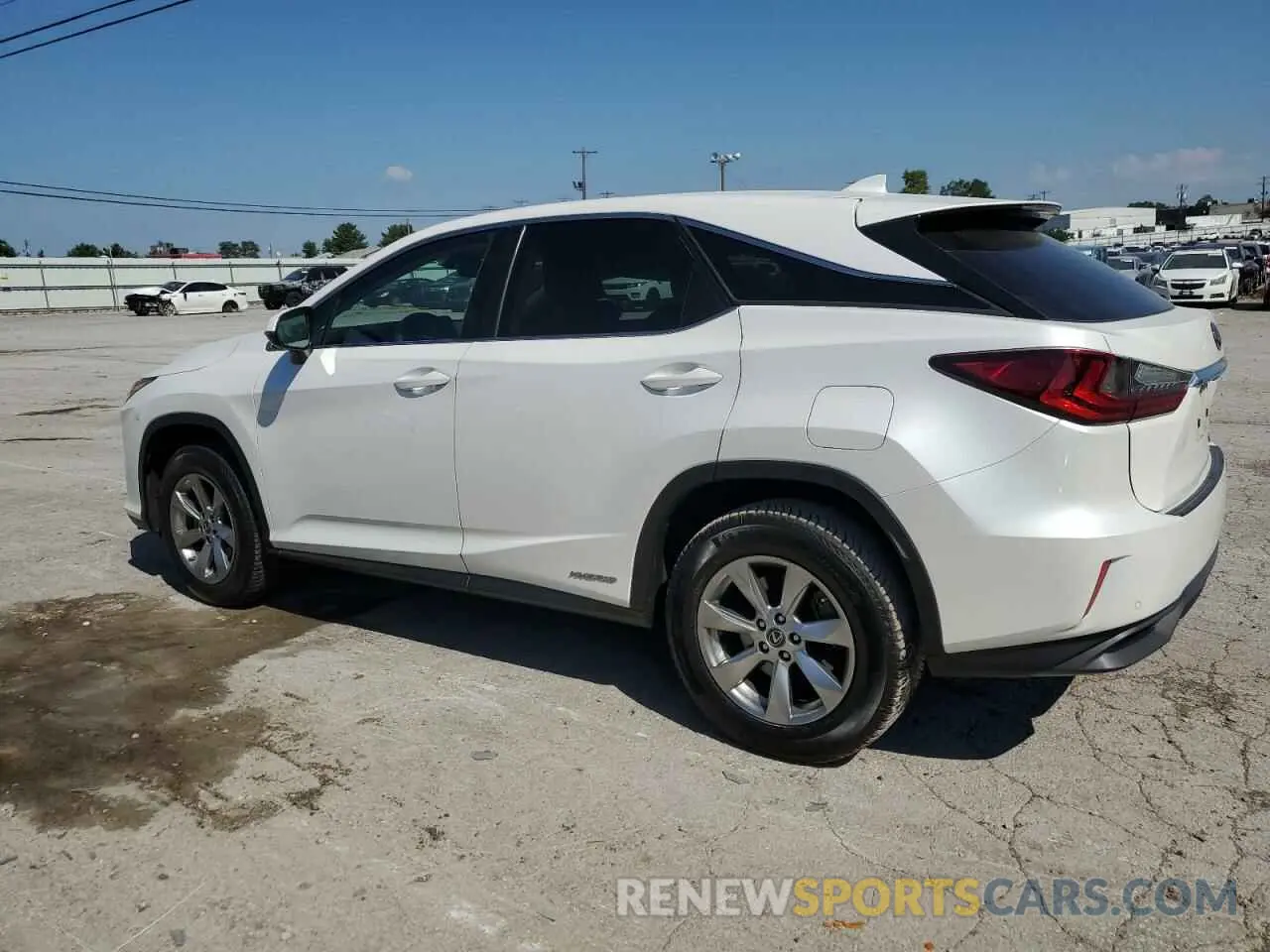 2 Фотография поврежденного автомобиля 2T2BGMCA8KC035423 LEXUS RX450 2019