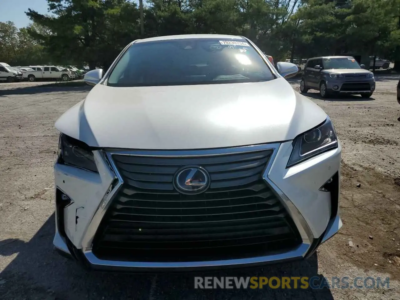 5 Фотография поврежденного автомобиля 2T2BGMCA8KC035423 LEXUS RX450 2019