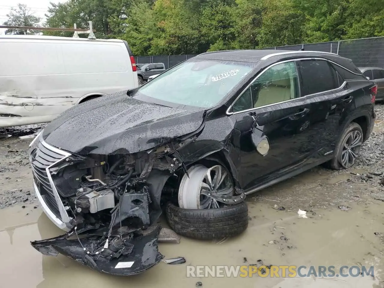 1 Фотография поврежденного автомобиля 2T2BGMCA8KC043313 LEXUS RX450 2019
