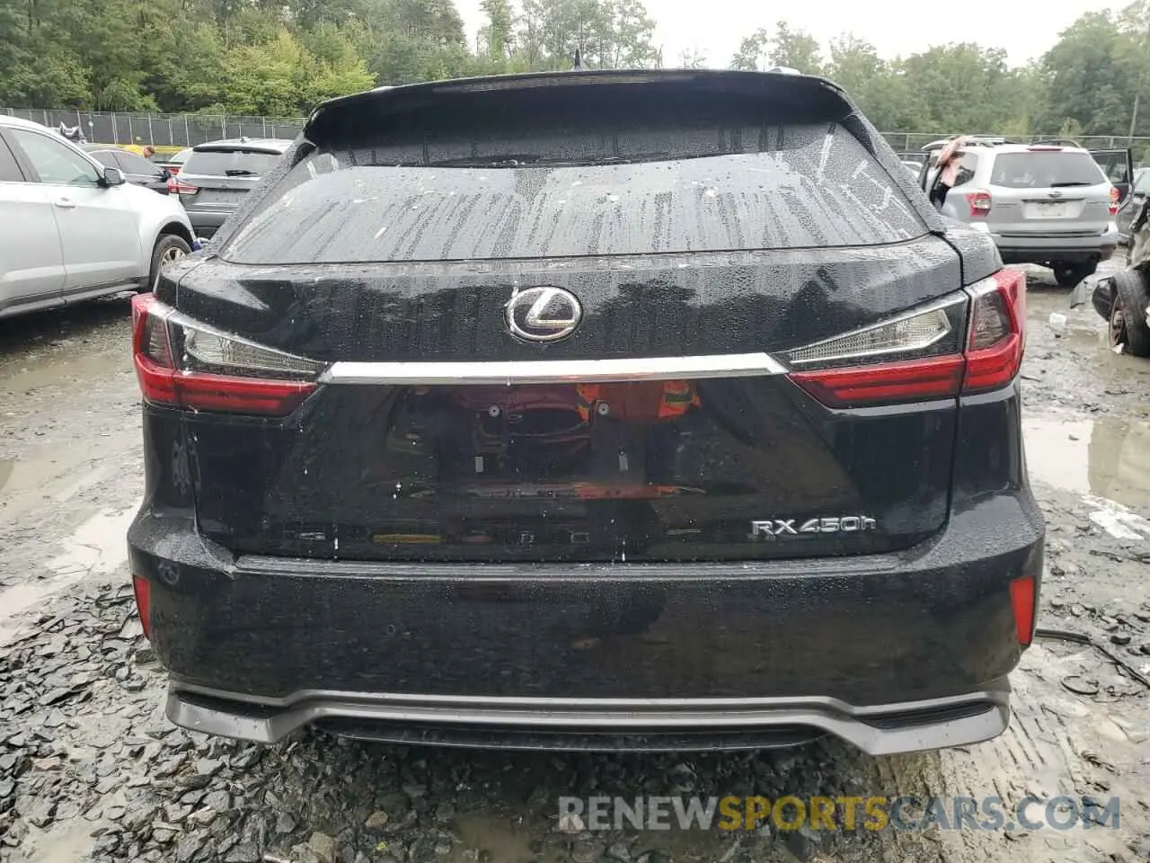 6 Фотография поврежденного автомобиля 2T2BGMCA8KC043313 LEXUS RX450 2019