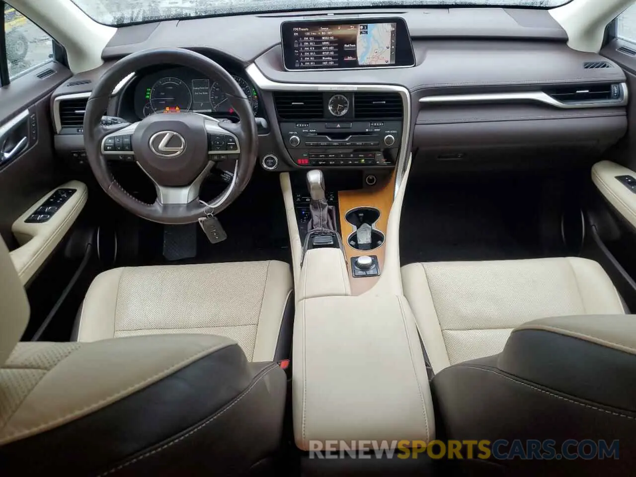 8 Фотография поврежденного автомобиля 2T2BGMCA8KC043313 LEXUS RX450 2019