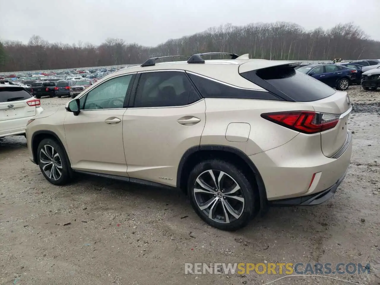 2 Фотография поврежденного автомобиля 2T2BGMCAXKC039442 LEXUS RX450 2019