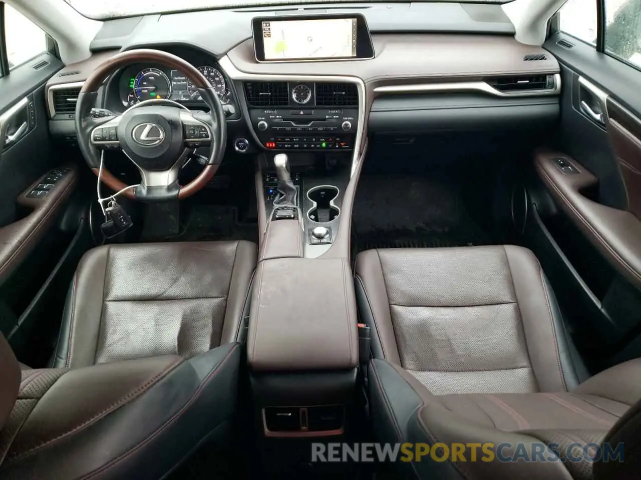 8 Фотография поврежденного автомобиля 2T2BGMCAXKC039442 LEXUS RX450 2019
