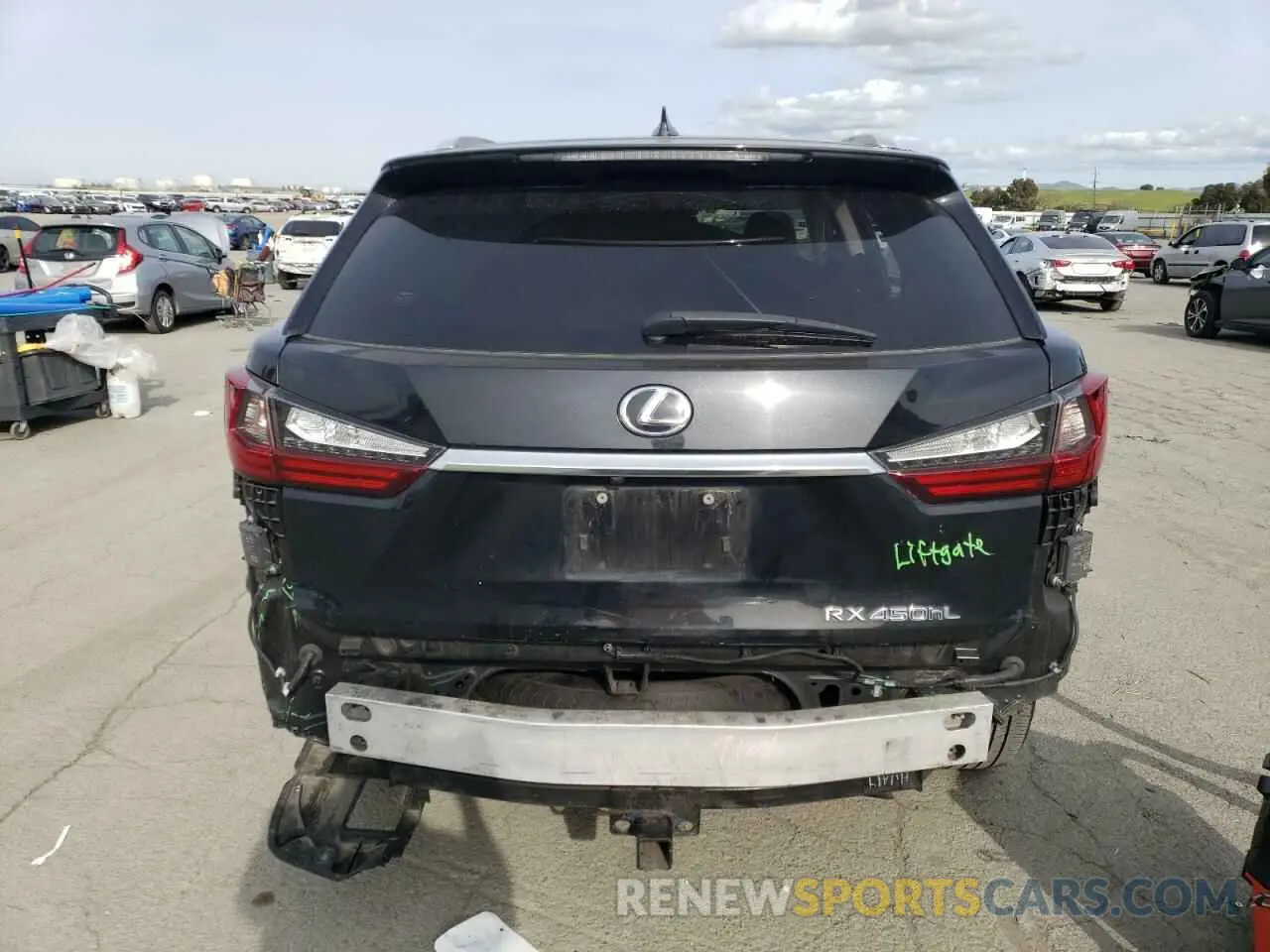 6 Photograph of a damaged car JTJDGKCA3K2006862 LEXUS RX450 2019