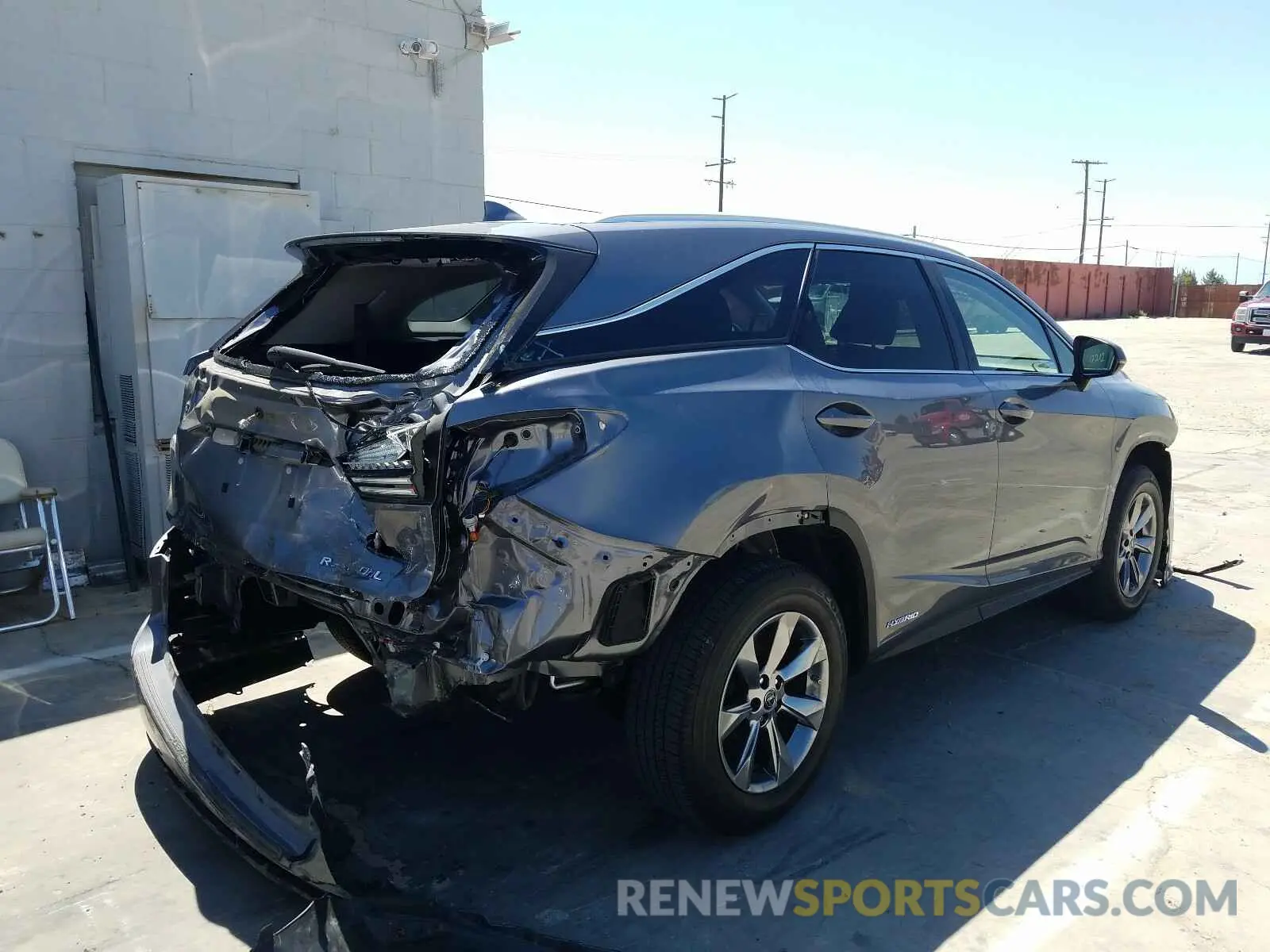 4 Photograph of a damaged car JTJDGKCA8K2006114 LEXUS RX450 2019
