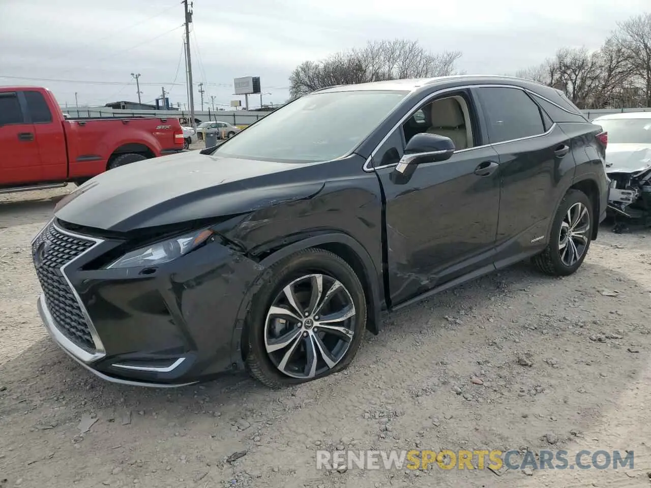 1 Фотография поврежденного автомобиля 2T2HGMDA1LC046838 LEXUS RX450 2020