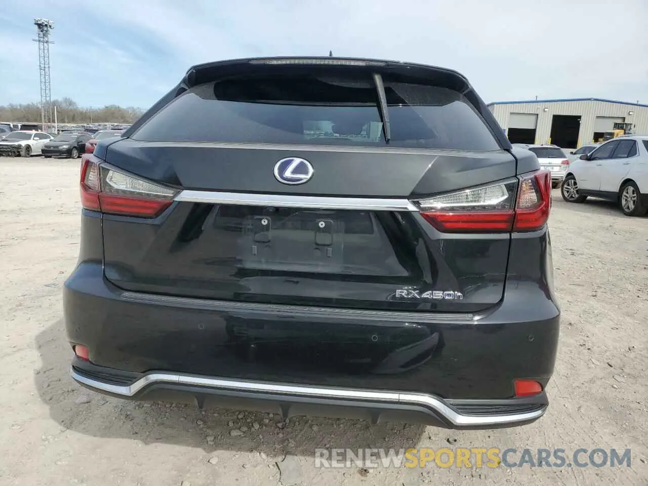 6 Фотография поврежденного автомобиля 2T2HGMDA1LC046838 LEXUS RX450 2020