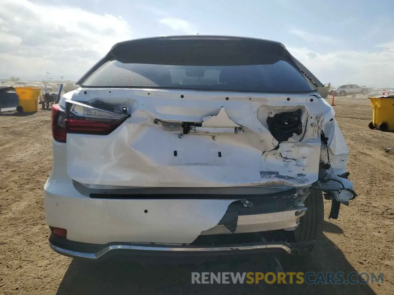 6 Photograph of a damaged car 2T2HGMDA5LC050360 LEXUS RX450 2020