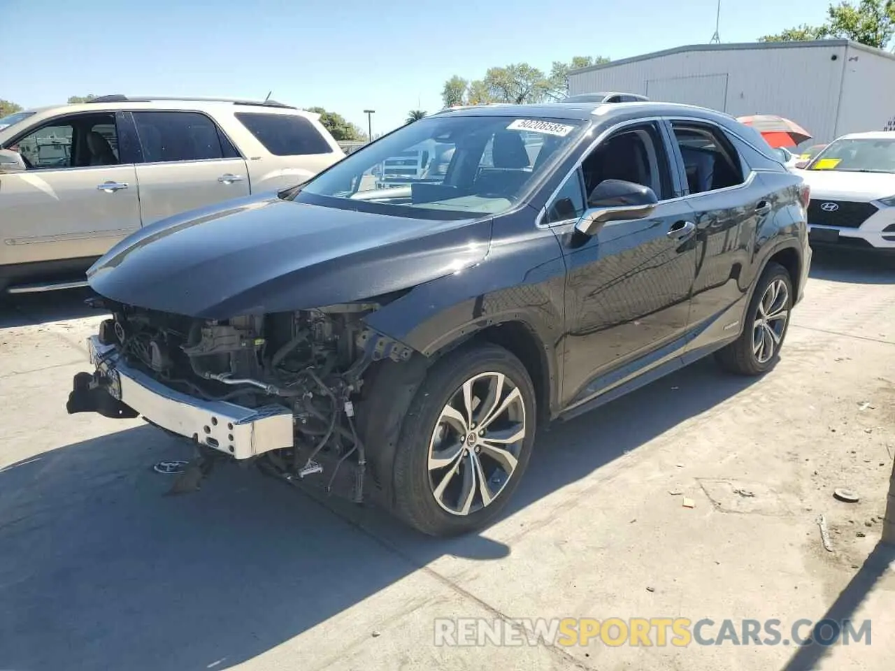1 Фотография поврежденного автомобиля 2T2HGMDA7LC053163 LEXUS RX450 2020