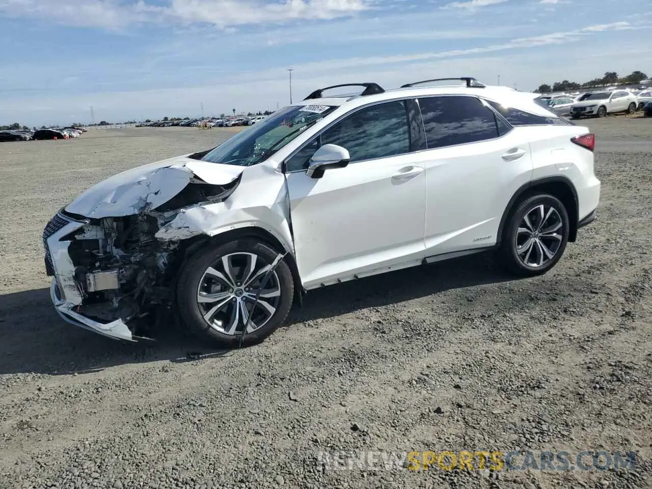 1 Photograph of a damaged car 2T2HGMDA9LC049499 LEXUS RX450 2020