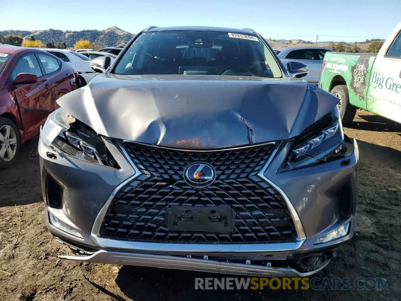 5 Фотография поврежденного автомобиля 2T2JGMDA1LC045108 LEXUS RX450 2020