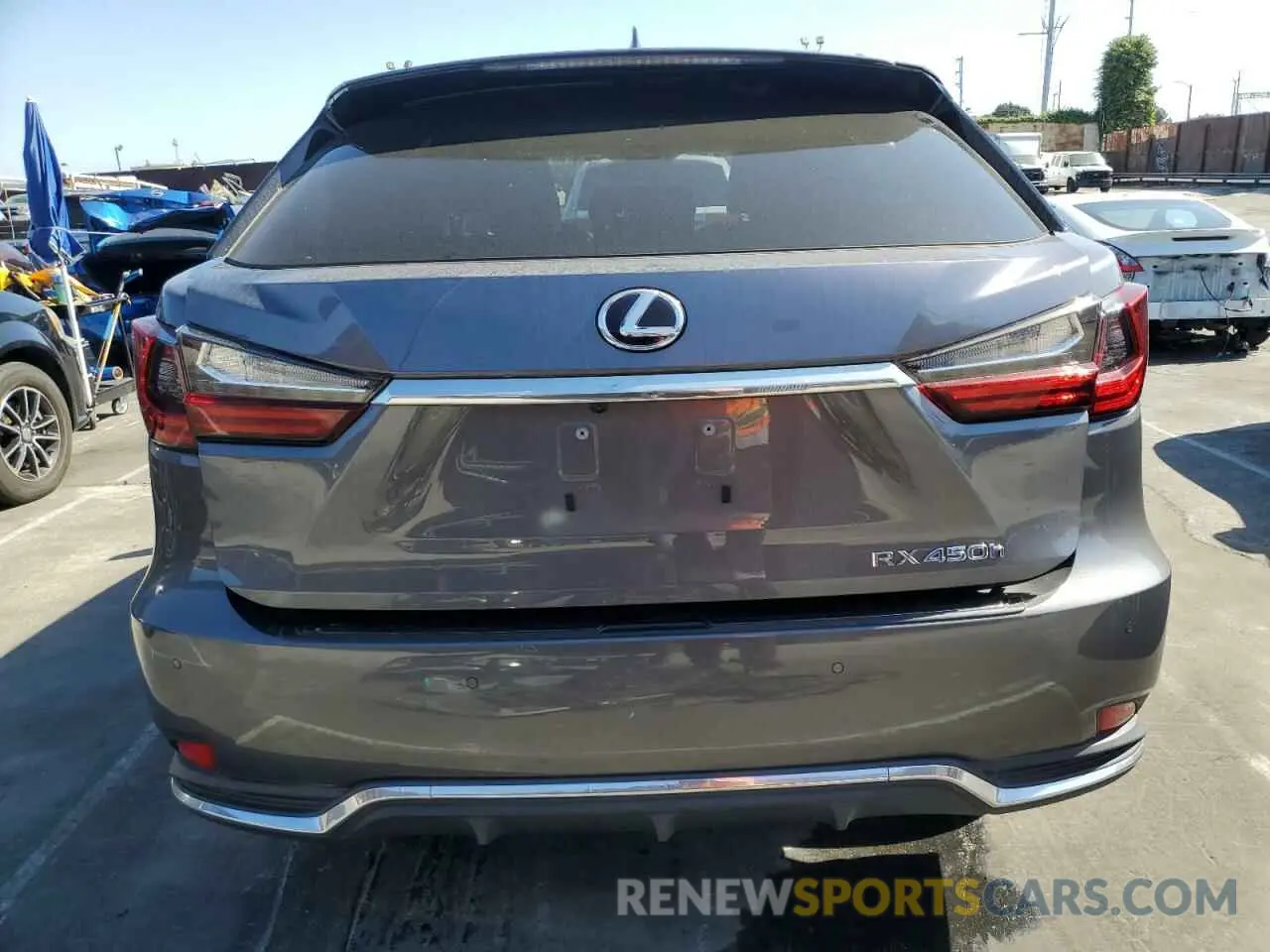 6 Фотография поврежденного автомобиля 2T2JGMDA1LC047215 LEXUS RX450 2020