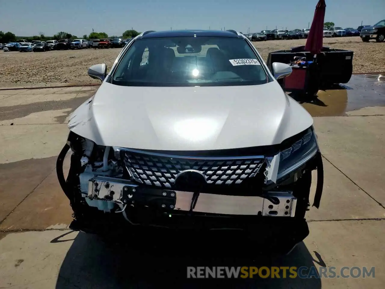 5 Photograph of a damaged car 2T2JGMDA3LC054926 LEXUS RX450 2020