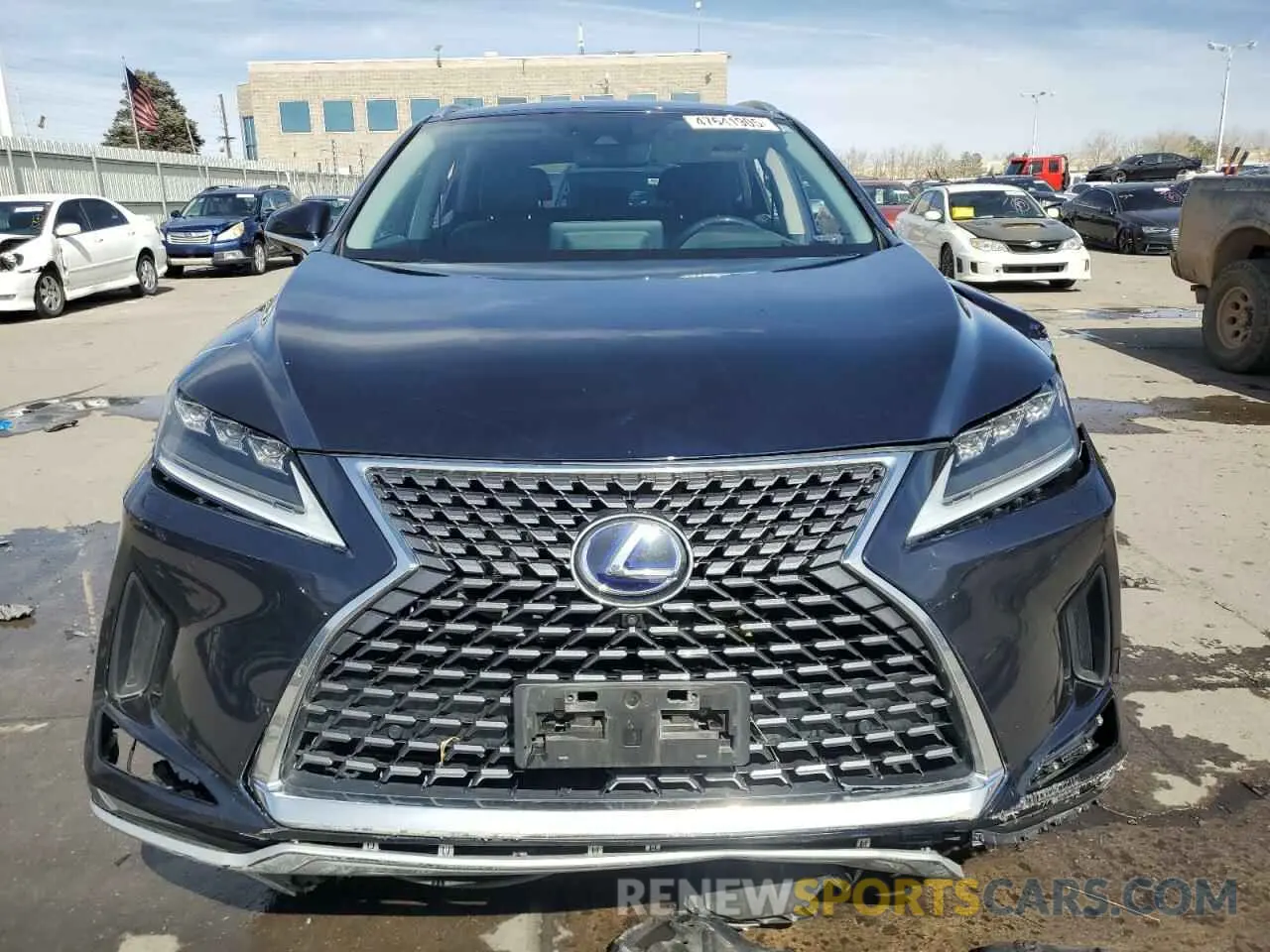5 Фотография поврежденного автомобиля 2T2JGMDA4LC047144 LEXUS RX450 2020