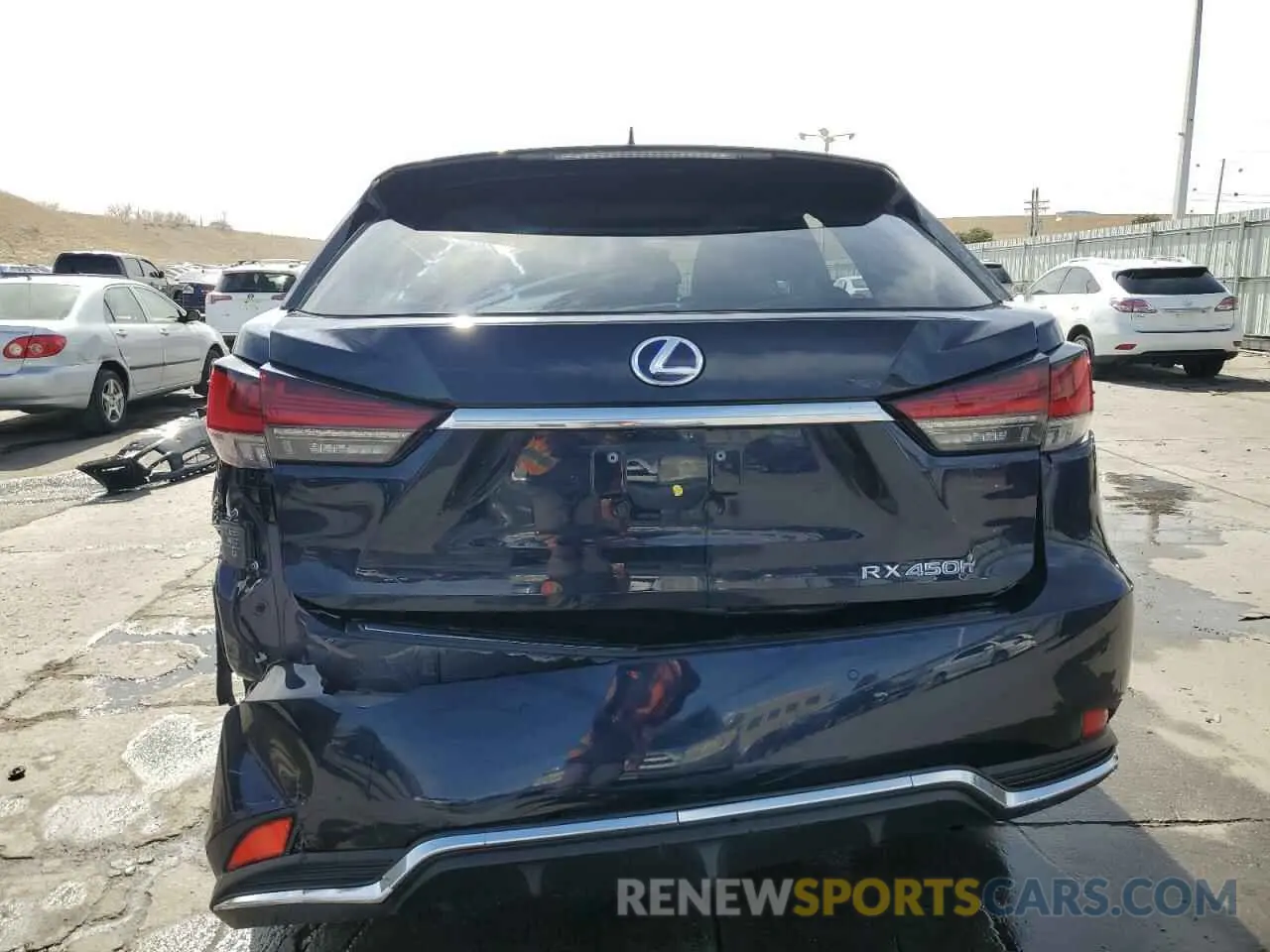 6 Фотография поврежденного автомобиля 2T2JGMDA4LC047144 LEXUS RX450 2020