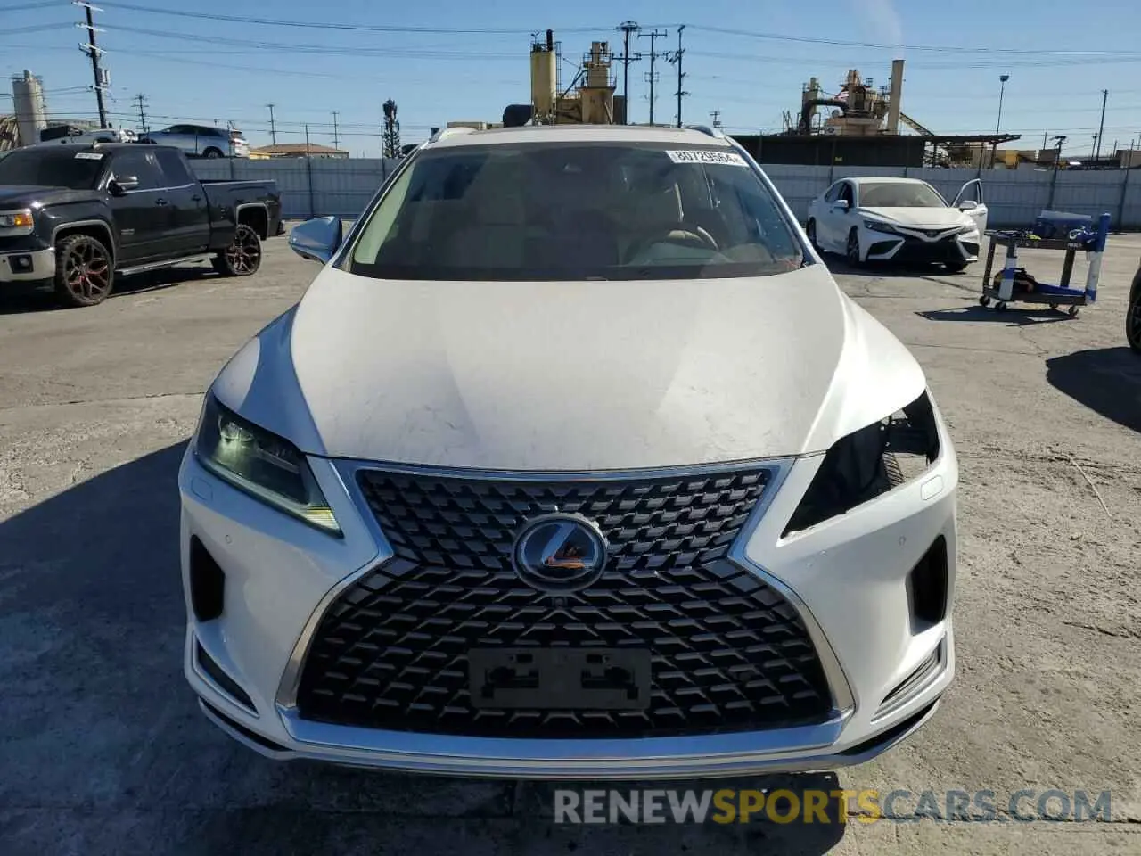 5 Фотография поврежденного автомобиля 2T2HGMDA0MC059713 LEXUS RX450 2021
