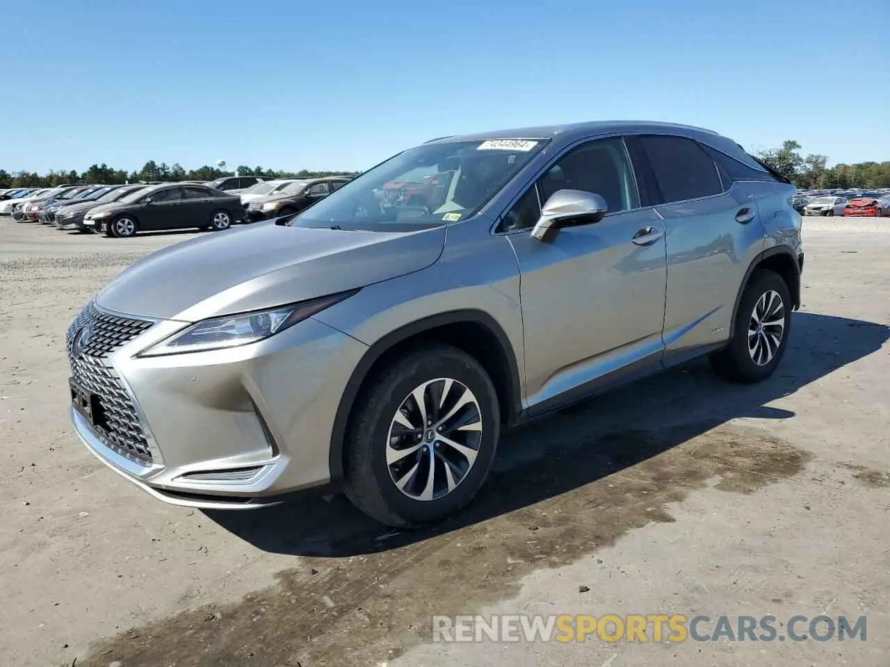 1 Photograph of a damaged car 2T2HGMDA3MC068132 LEXUS RX450 2021