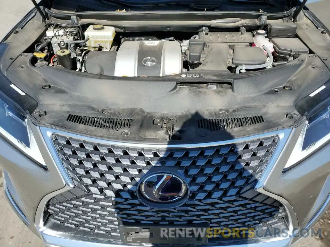 12 Photograph of a damaged car 2T2HGMDA3MC068132 LEXUS RX450 2021