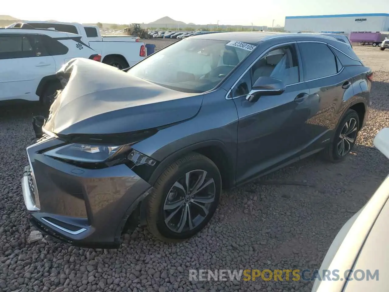 1 Фотография поврежденного автомобиля 2T2HGMDA5MC067791 LEXUS RX450 2021
