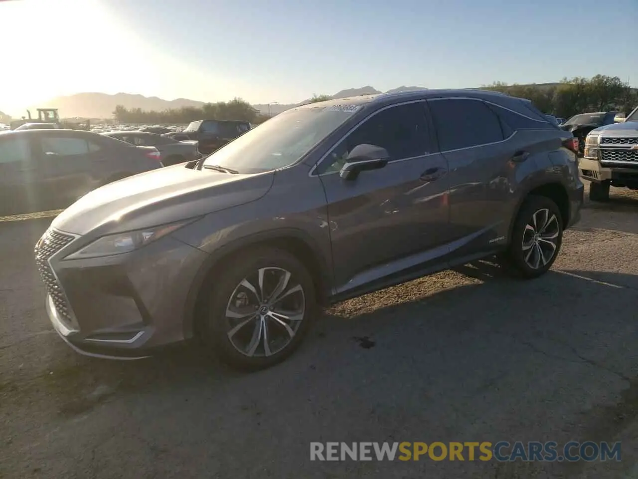 1 Фотография поврежденного автомобиля 2T2HGMDA7MC063144 LEXUS RX450 2021